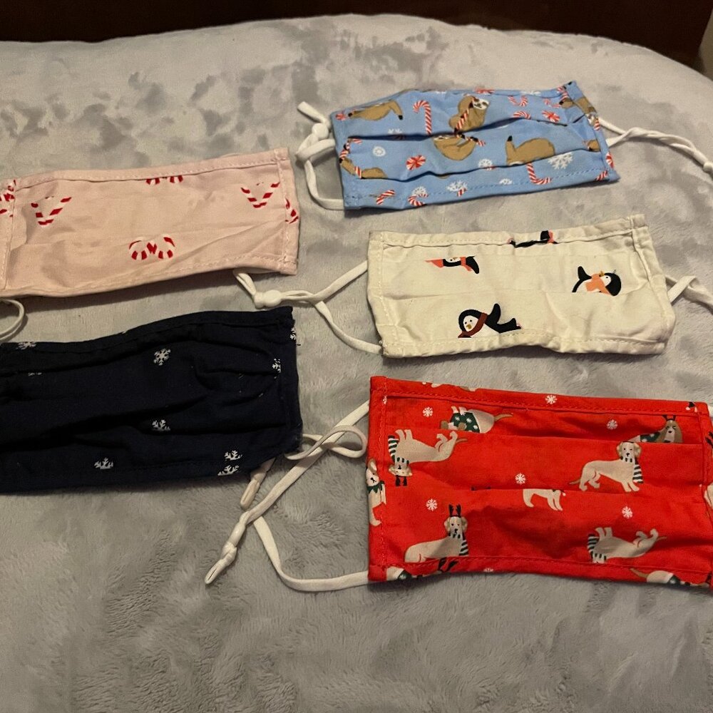 Set of 5 Triple Layered Children's Masks from Old Navy
